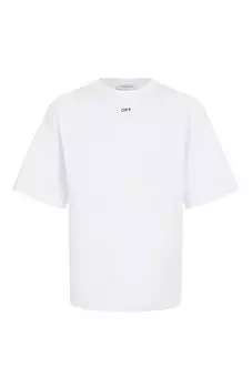 Хлопковая футболка Off-White