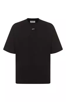 Хлопковая футболка Off-White