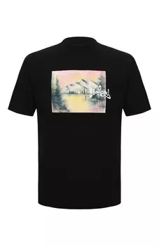 Хлопковая футболка Palm Angels