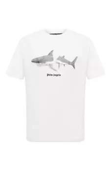 Хлопковая футболка Palm Angels