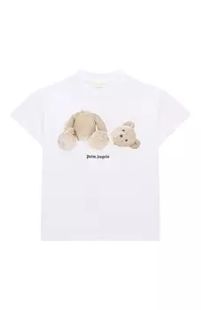 Хлопковая футболка Palm Angels