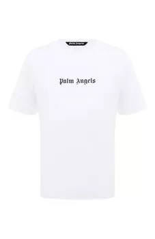 Хлопковая футболка Palm Angels