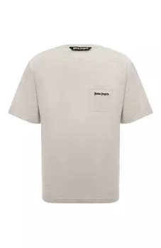 Хлопковая футболка Palm Angels