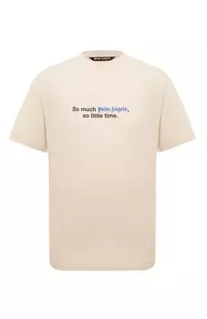 Хлопковая футболка Palm Angels