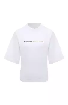 Хлопковая футболка Palm Angels