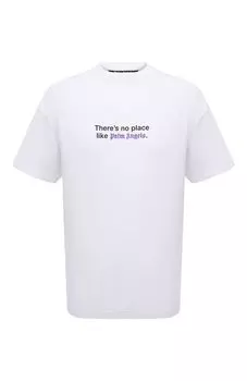 Хлопковая футболка Palm Angels