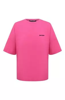 Хлопковая футболка Palm Angels