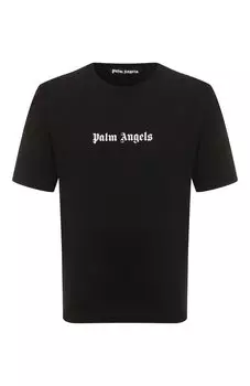 Хлопковая футболка Palm Angels
