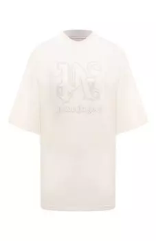 Хлопковая футболка Palm Angels