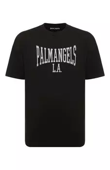 Хлопковая футболка Palm Angels