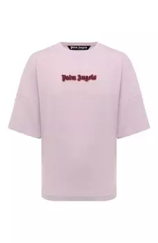 Хлопковая футболка Palm Angels