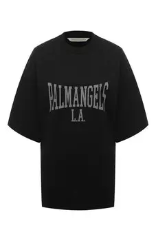 Хлопковая футболка Palm Angels