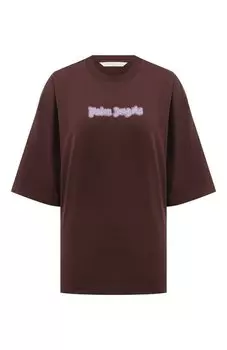 Хлопковая футболка Palm Angels