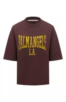 Хлопковая футболка Palm Angels