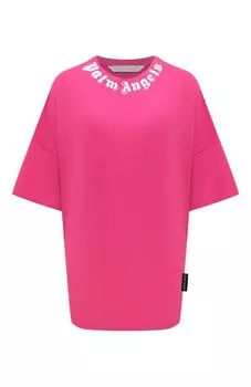 Хлопковая футболка Palm Angels