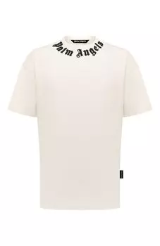 Хлопковая футболка Palm Angels