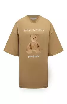 Хлопковая футболка Palm Angels