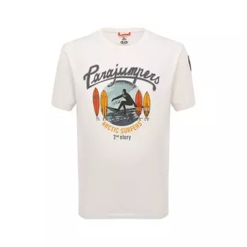 Хлопковая футболка Parajumpers