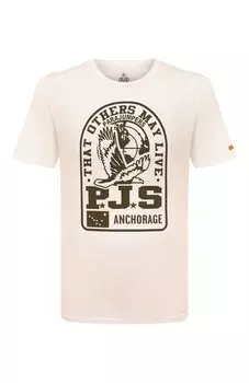 Хлопковая футболка Parajumpers