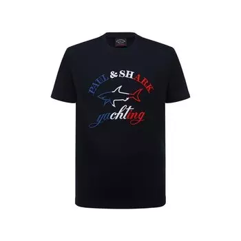 Хлопковая футболка Paul&amp;Shark