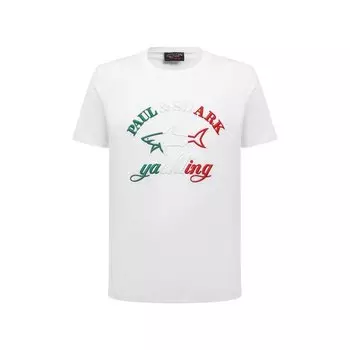 Хлопковая футболка Paul&amp;Shark