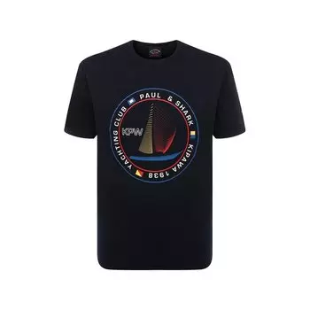 Хлопковая футболка Paul&Shark