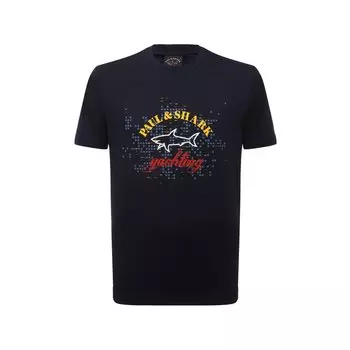 Хлопковая футболка Paul&amp;Shark