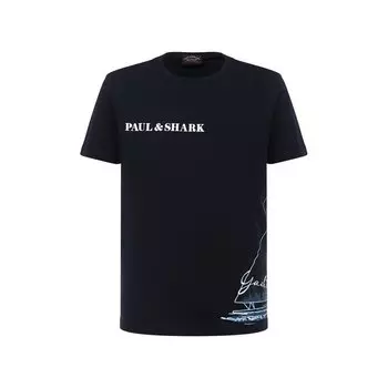Хлопковая футболка Paul&amp;Shark