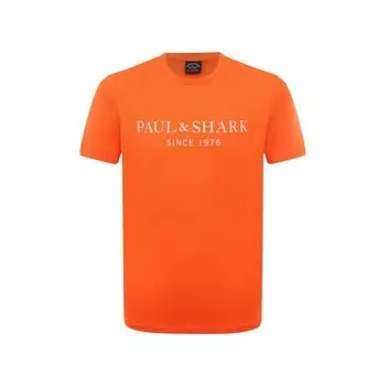 Хлопковая футболка Paul&amp;Shark