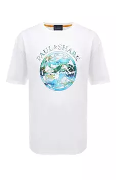 Хлопковая футболка Paul&Shark
