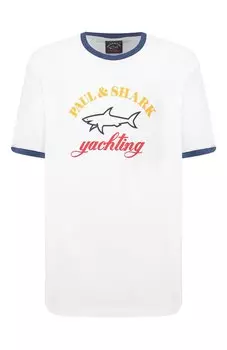 Хлопковая футболка Paul&Shark