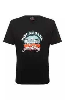Хлопковая футболка Paul&Shark