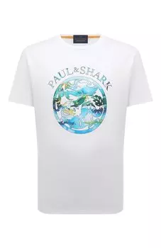 Хлопковая футболка Paul&Shark