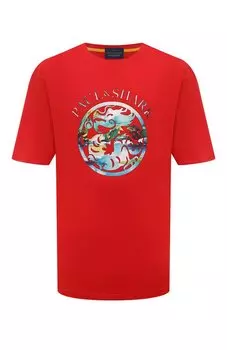 Хлопковая футболка Paul&Shark