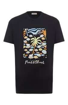 Хлопковая футболка Paul&Shark