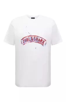 Хлопковая футболка Paul&Shark