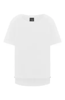 Хлопковая футболка Persona by Marina Rinaldi