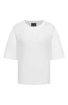 Хлопковая футболка Persona by Marina Rinaldi