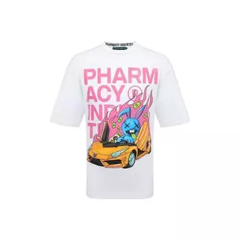 Хлопковая футболка Pharmacy Industry