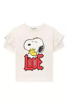 Хлопковая футболка Philosophy di Lorenzo Serafini Kids