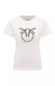 Хлопковая футболка Pinko