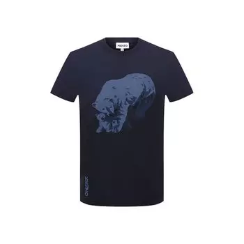 Хлопковая футболка Polar Bear Kenzo