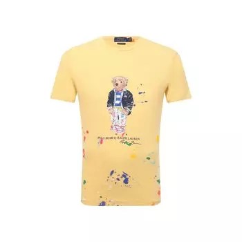 Хлопковая футболка Polo Ralph Lauren