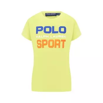 Хлопковая футболка Polo Ralph Lauren