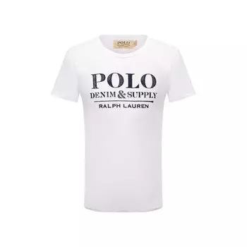 Хлопковая футболка Polo Ralph Lauren