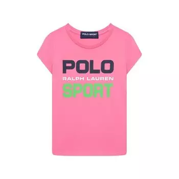 Хлопковая футболка Polo Ralph Lauren