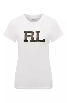 Хлопковая футболка Polo Ralph Lauren
