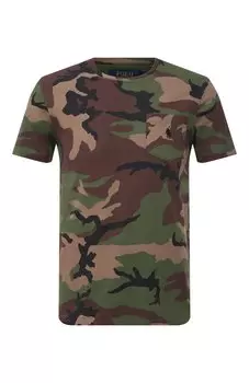 Хлопковая футболка Polo Ralph Lauren