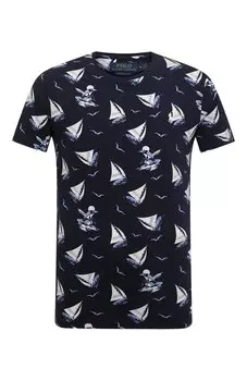 Хлопковая футболка Polo Ralph Lauren