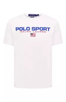 Хлопковая футболка Polo Ralph Lauren